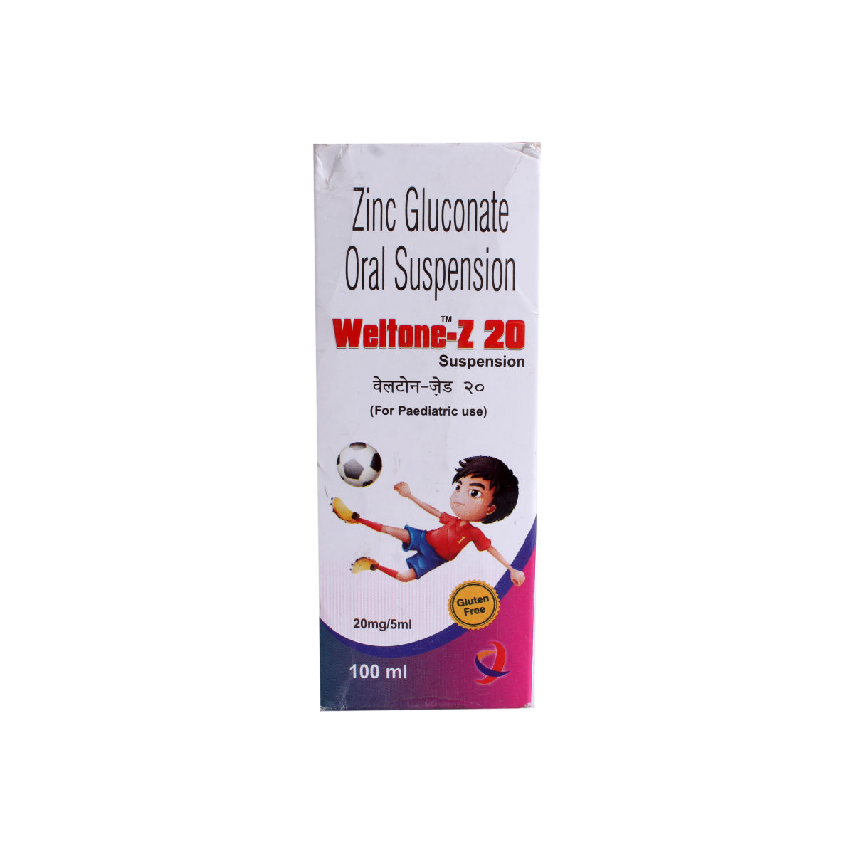 Buy Weltone-Z 20 mg Paed Suspension 100 ml Online