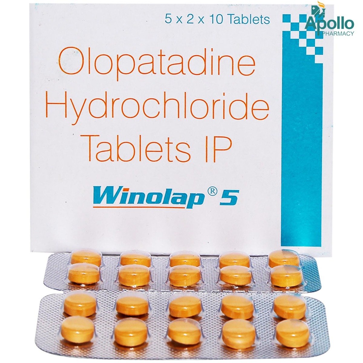 Winolap 5 Tablet 10's, Pack of 10 TABLETS Winolap 5 Tablet 10's, Pack of 10 TABLETS