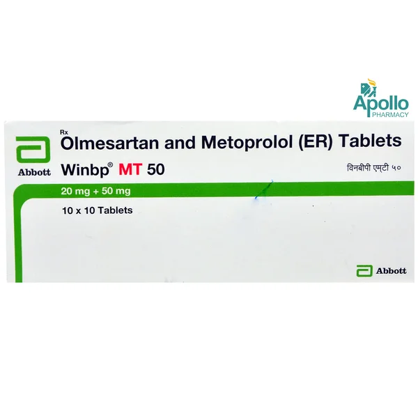 Winbp MT 50 Tablet 10's, Pack of 10 TABLETS