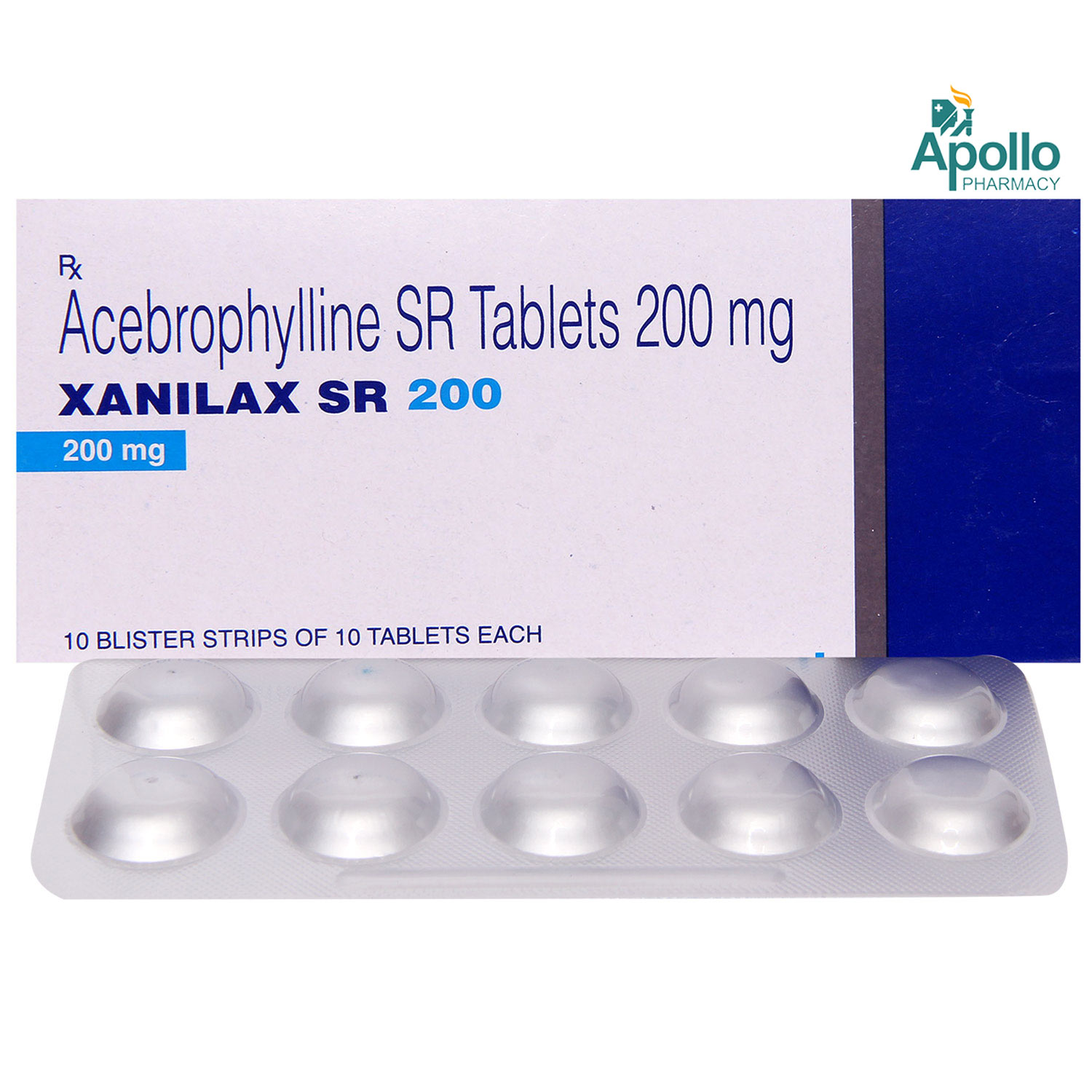 Xanilax SR 200 Tablet 10's, Pack of 10 TABLET SRS Xanilax SR 200 Tablet 10's, Pack of 10 TABLET SRS