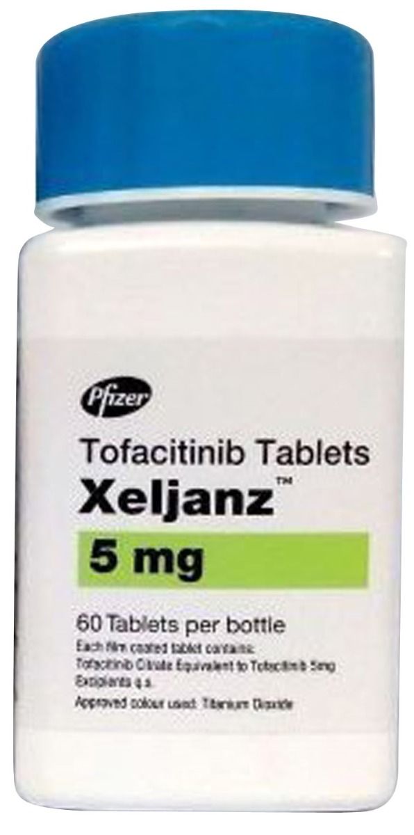 Buy Xeljanz 5 mg Tablet 60's Online