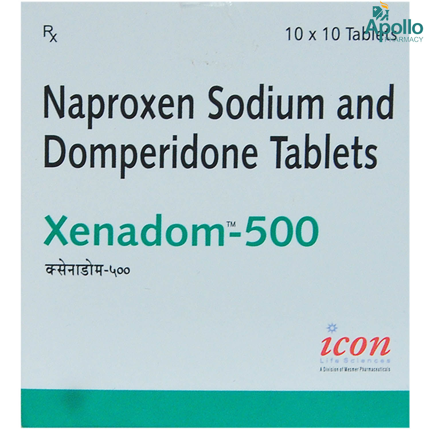 Buy Xenadom 500 Tablet 10's Online