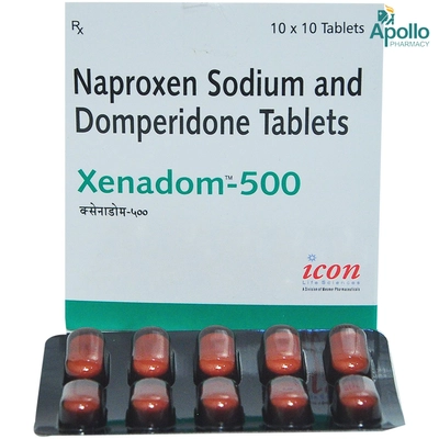 Xenadom 500 Tablet 10's, Pack of 10 TABLETS