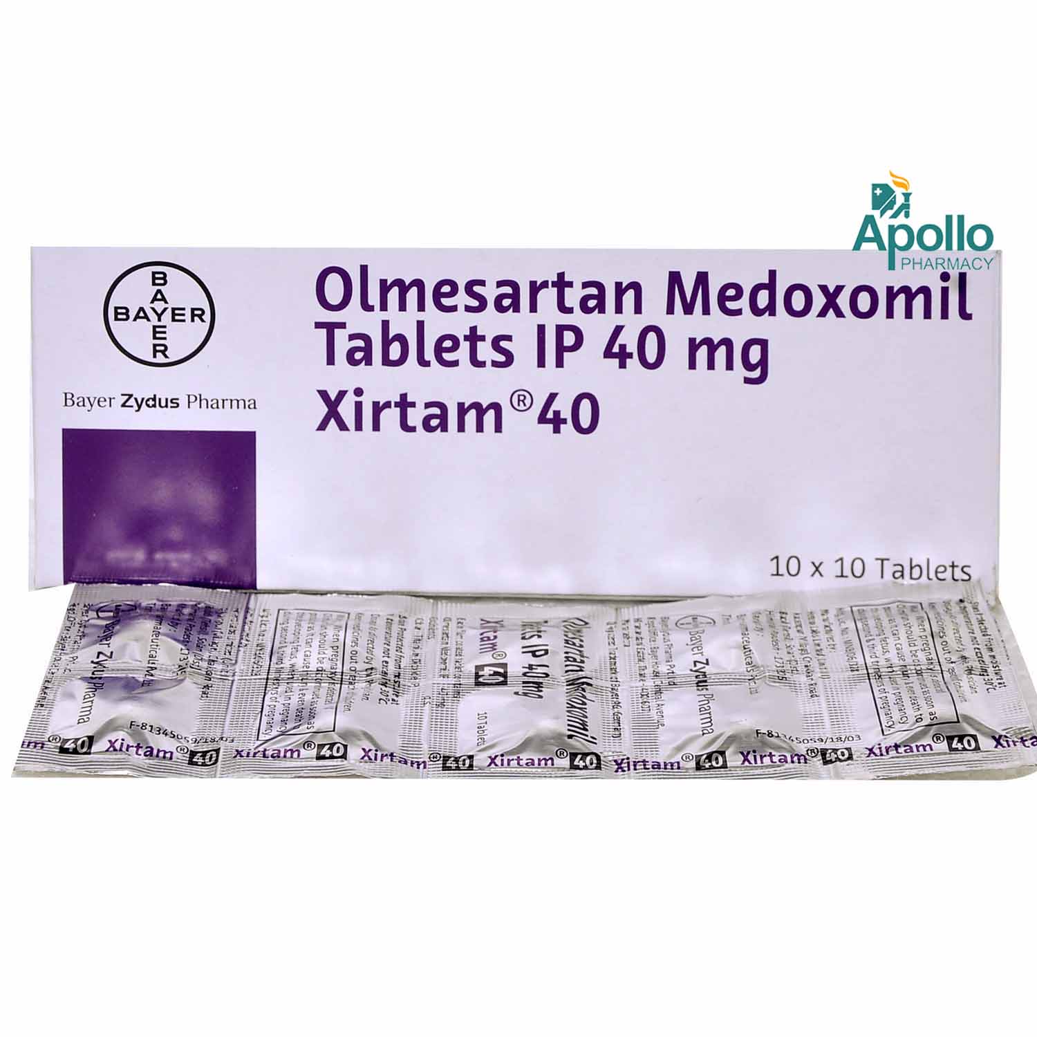 Xirtam 40 Tablet 10's, Pack of 10 TABLETS Xirtam 40 Tablet 10's, Pack of 10 TABLETS