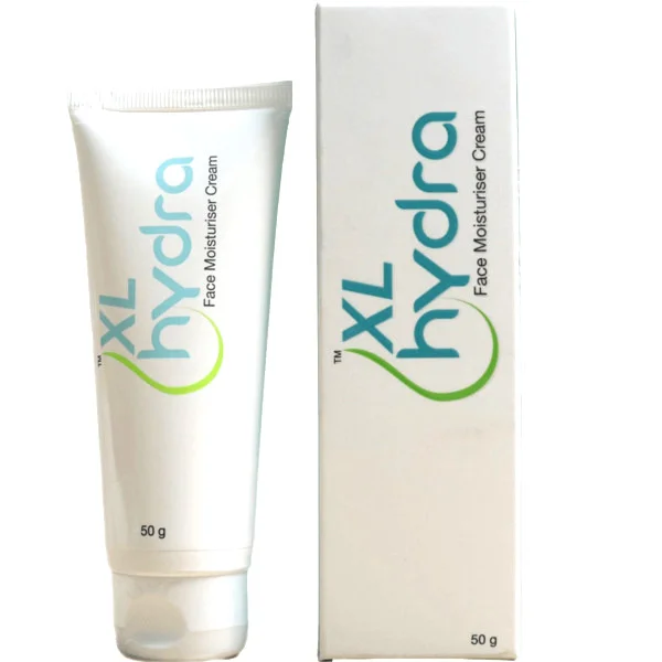 XL Hydra Face Moisturiser Cream 50 gm | Prevents Dryness | Soothes Sensitive Skin | Regulates Skin Barrier Function, Pack of 1