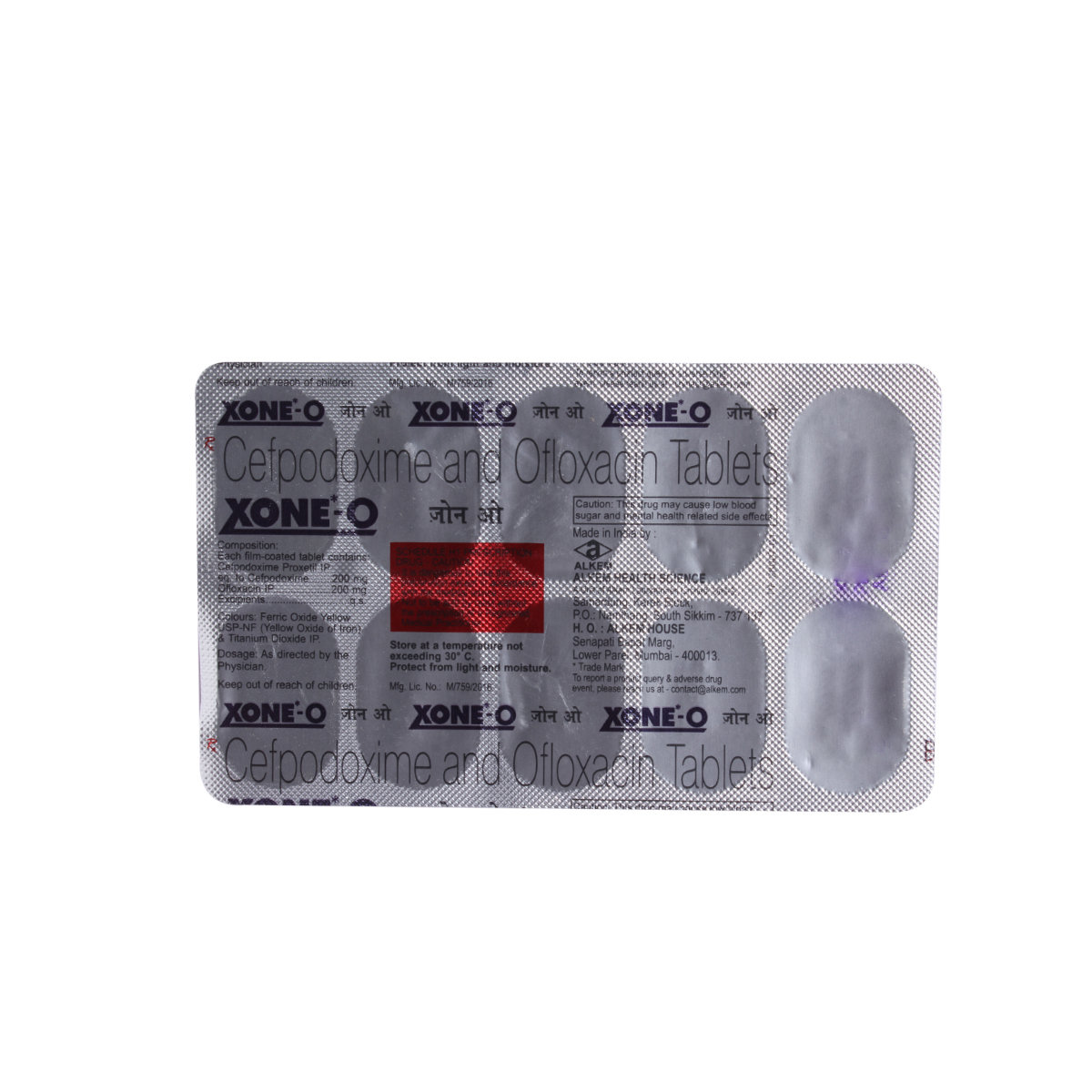 Xone-O Tablet 10's, Pack of 10 TabletS Xone-O Tablet 10's, Pack of 10 TabletS