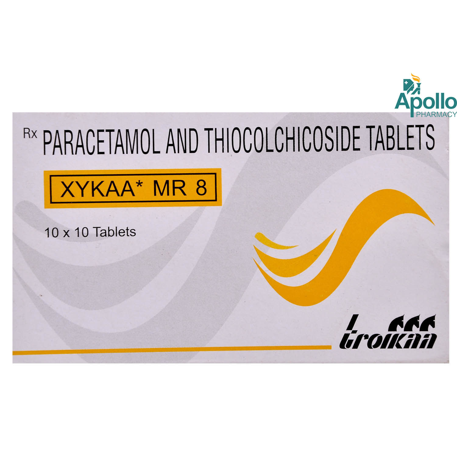 Buy XYKAA MR 8MG TABLET Online