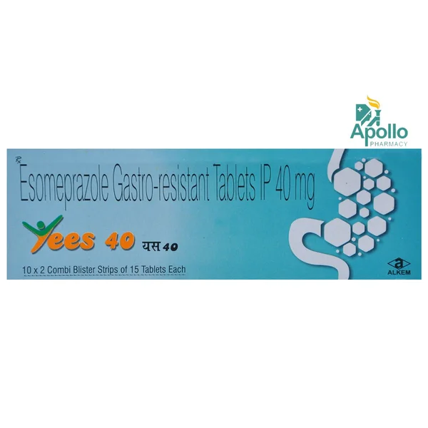 Yees 40 Tablet 15's, Pack of 15 TABLETS