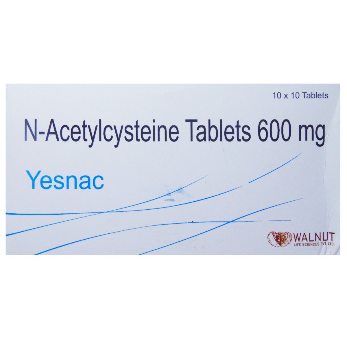 Yesnac 600 mg Tablet 10's, Pack of 10 TABLETS Yesnac 600 mg Tablet 10's, Pack of 10 TABLETS