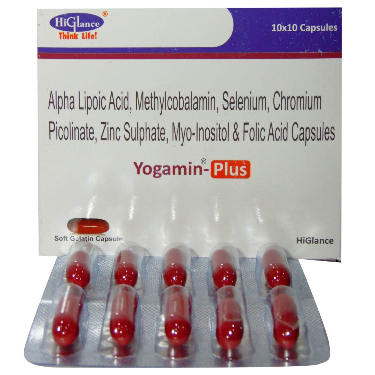 Yogamin-Plus Capsule 10's, Pack of 10 CAPSULES Yogamin-Plus Capsule 10's, Pack of 10 CAPSULES