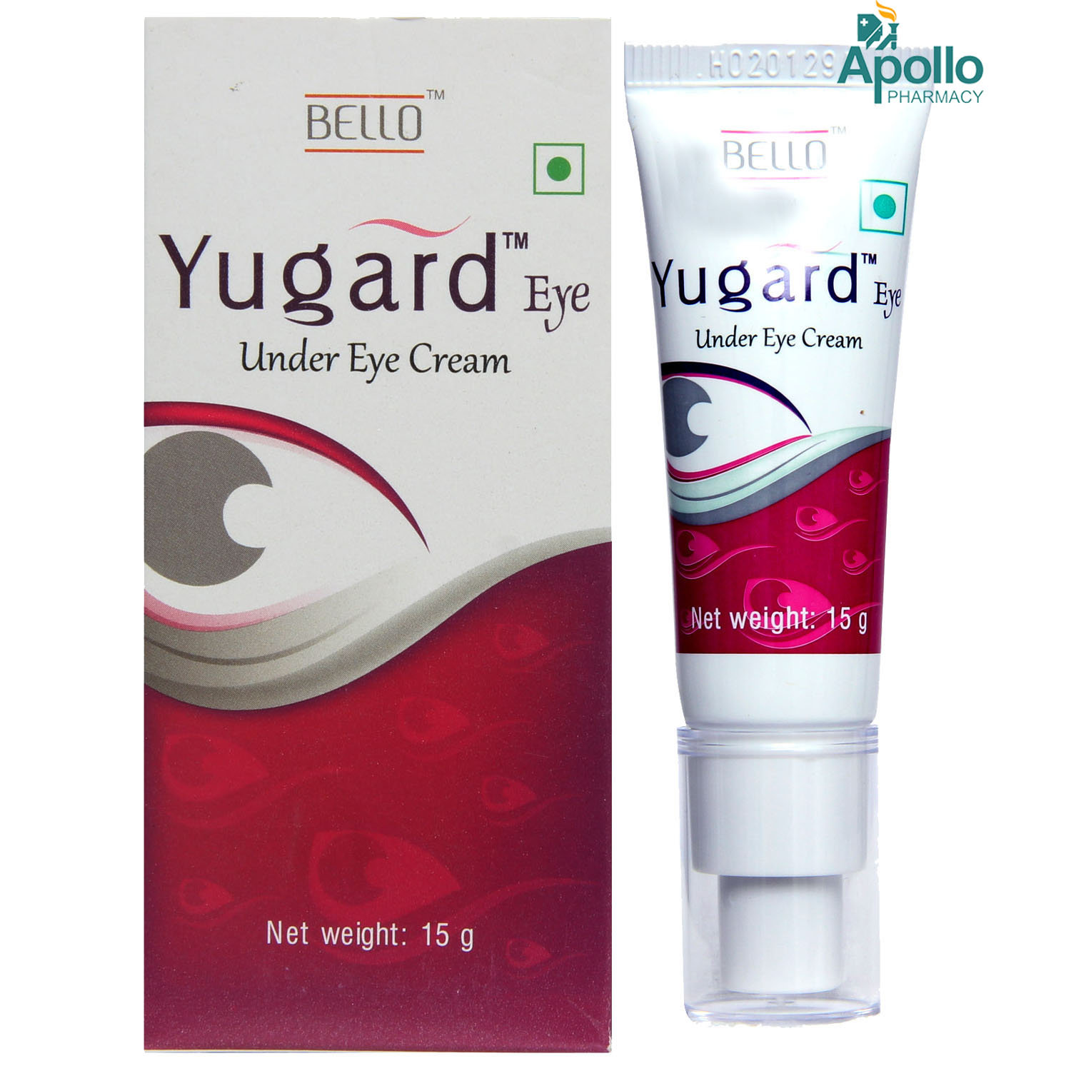 Yugard Under Eye Cream 15 gm, Pack of 1 Yugard Under Eye Cream 15 gm, Pack of 1