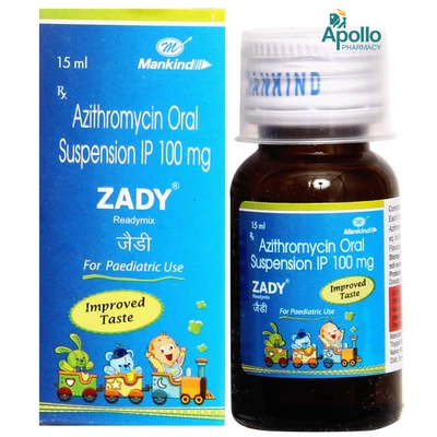 Zady 100 mg Readymix 15 ml, Pack of 1 LIQUID