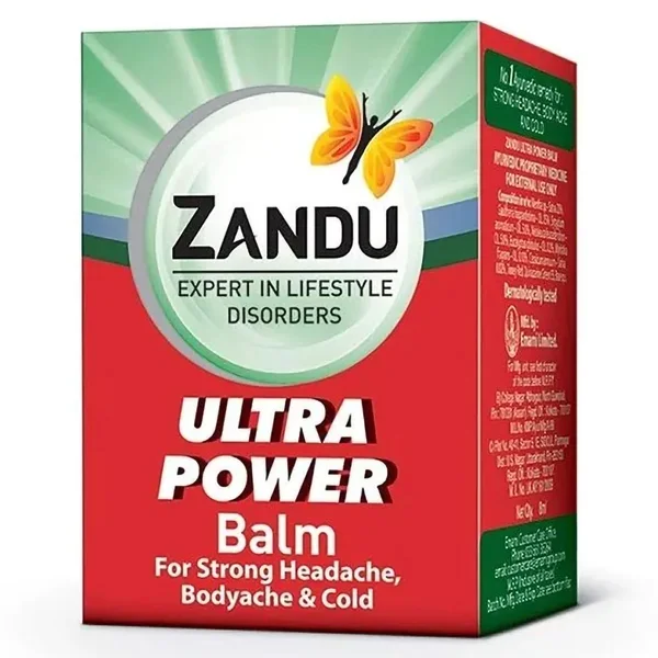Zandu Ultra Power Balm, 50 ml, Pack of 1