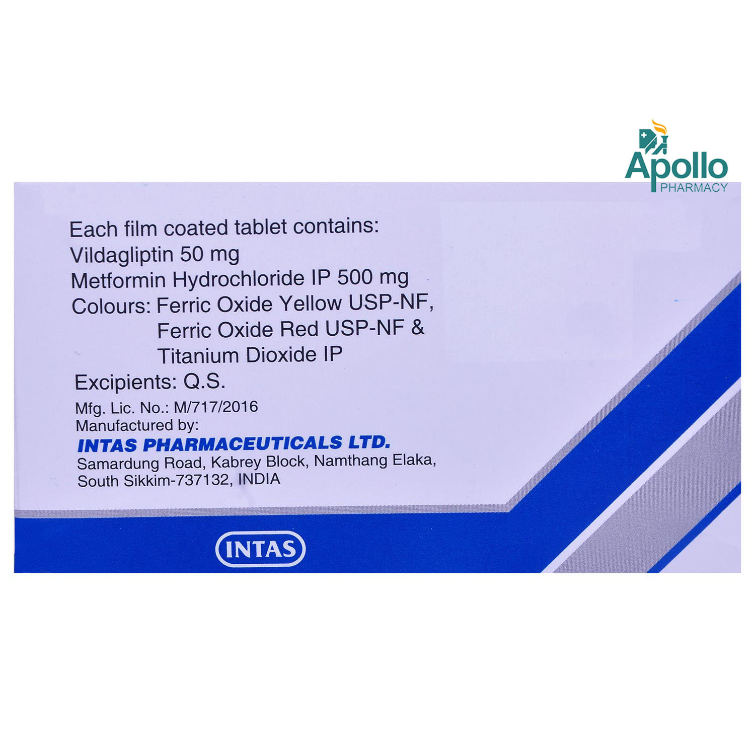 Zavamet 50/500 Tablet 10's, Pack of 10 TABLETS Zavamet 50/500 Tablet 10's, Pack of 10 TABLETS