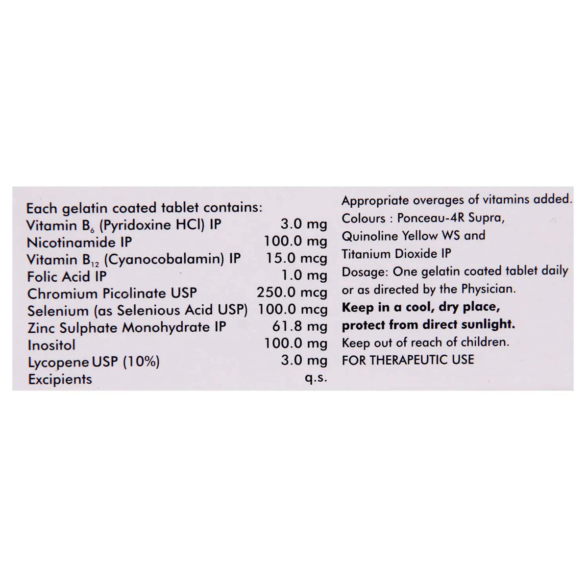 Z & B Capsule 10's, Pack of 10 Z & B Capsule 10's, Pack of 10