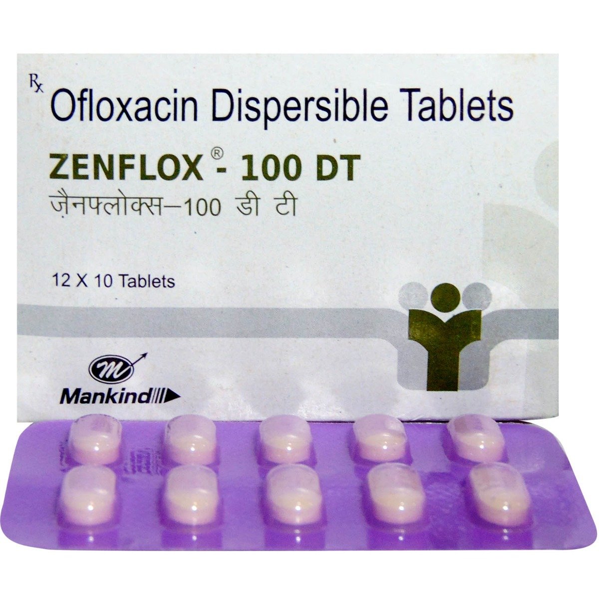ZENFLOX DT 100MG TABLET, Pack of 10 TabletS ZENFLOX DT 100MG TABLET, Pack of 10 TabletS