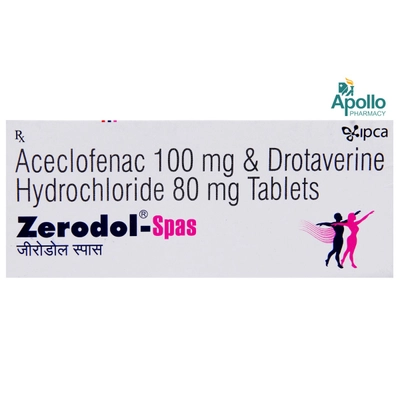 Zerodol-Spas Tablet 10's, Pack of 10 TABLETS