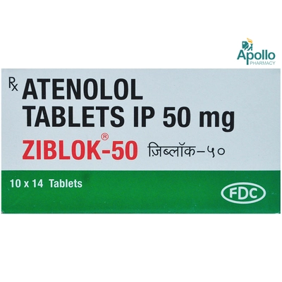 Ziblok-50 Tablet 14's, Pack of 14 TABLETS