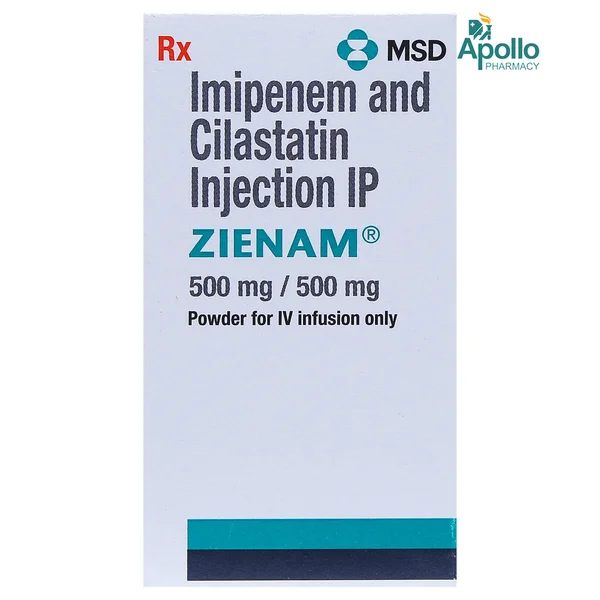 Zienam 500 mg Injection 1's, Pack of 1 INJECTION