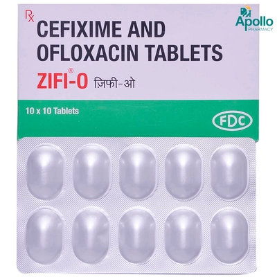 Zifi-O Tablet 10's, Pack of 10 TABLETS