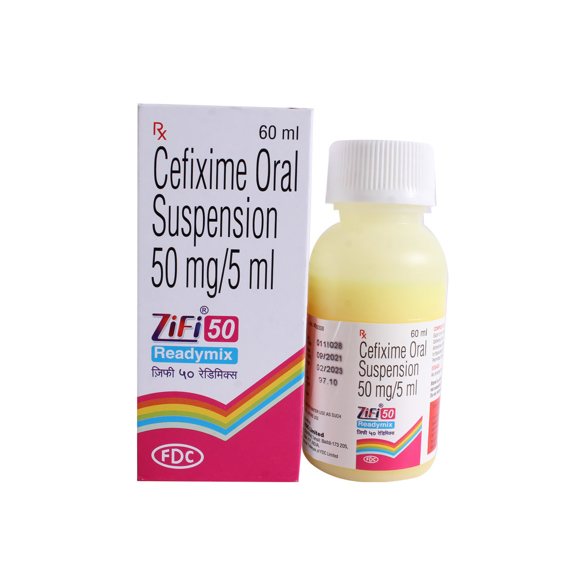 Zifi Readymix 50 mg Suspension 60 ml, Pack of 1 Suspension Zifi Readymix 50 mg Suspension 60 ml, Pack of 1 Suspension