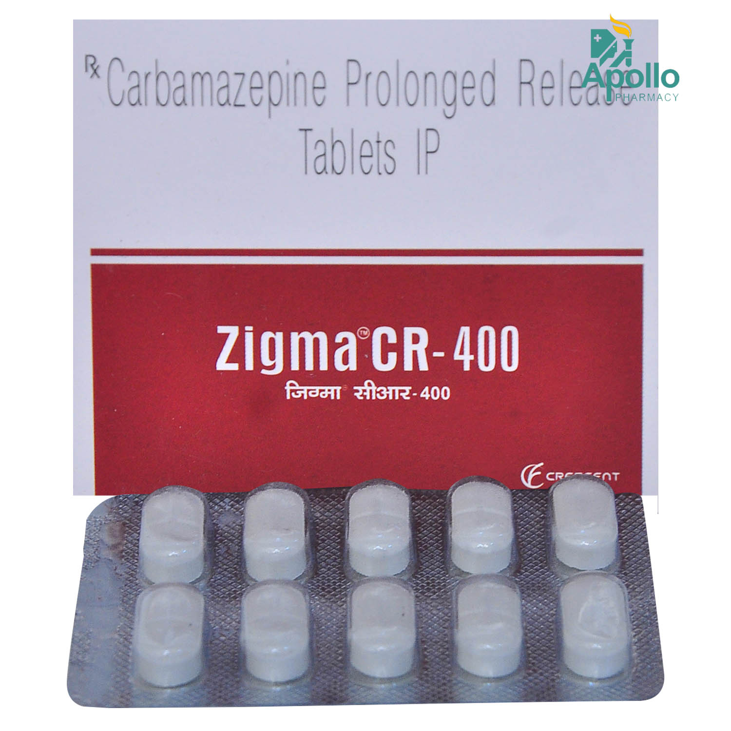 Zigma CR 400 Tablet 10's, Pack of 10 TABLETS Zigma CR 400 Tablet 10's, Pack of 10 TABLETS