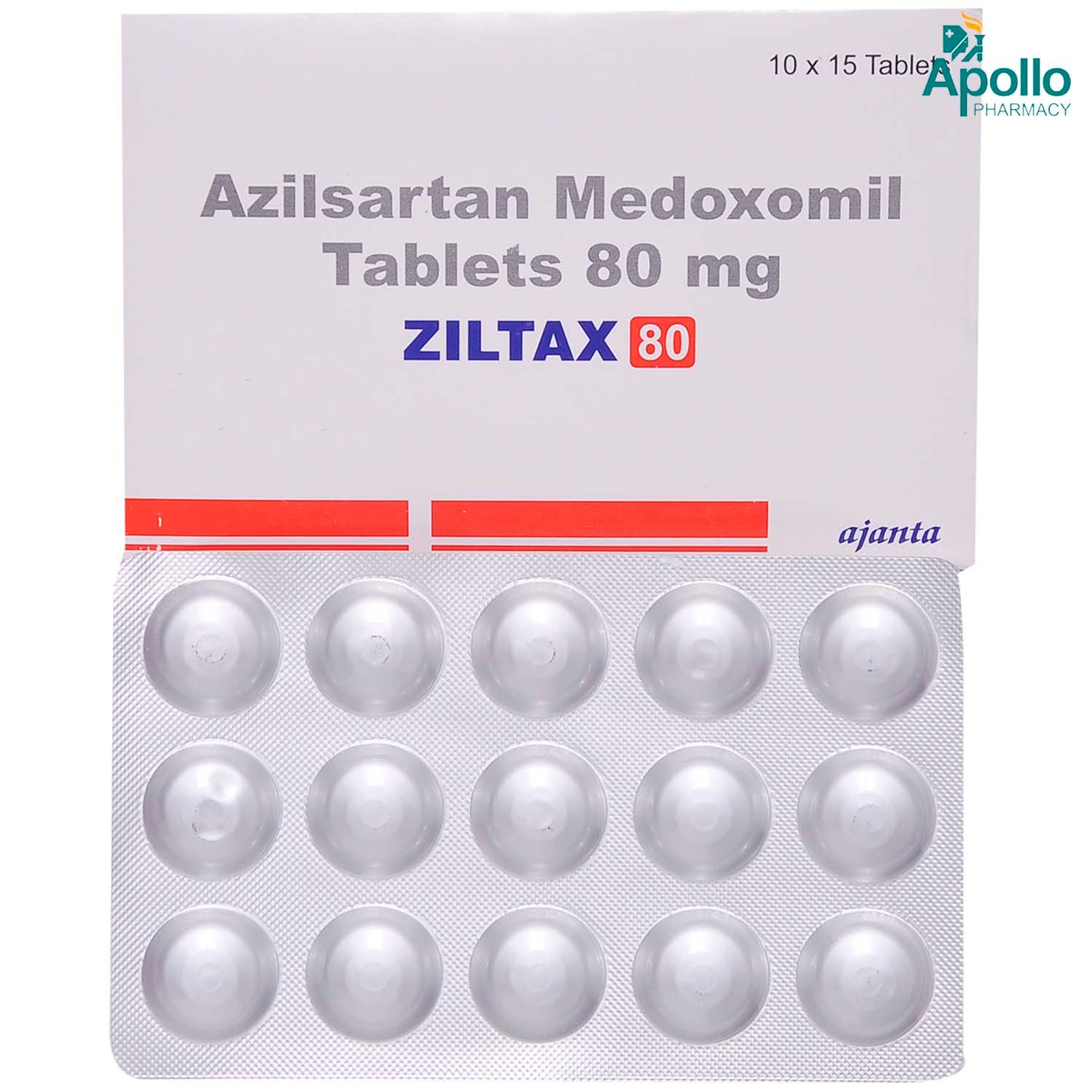 Buy Ziltax 80 Tablet 15's Online