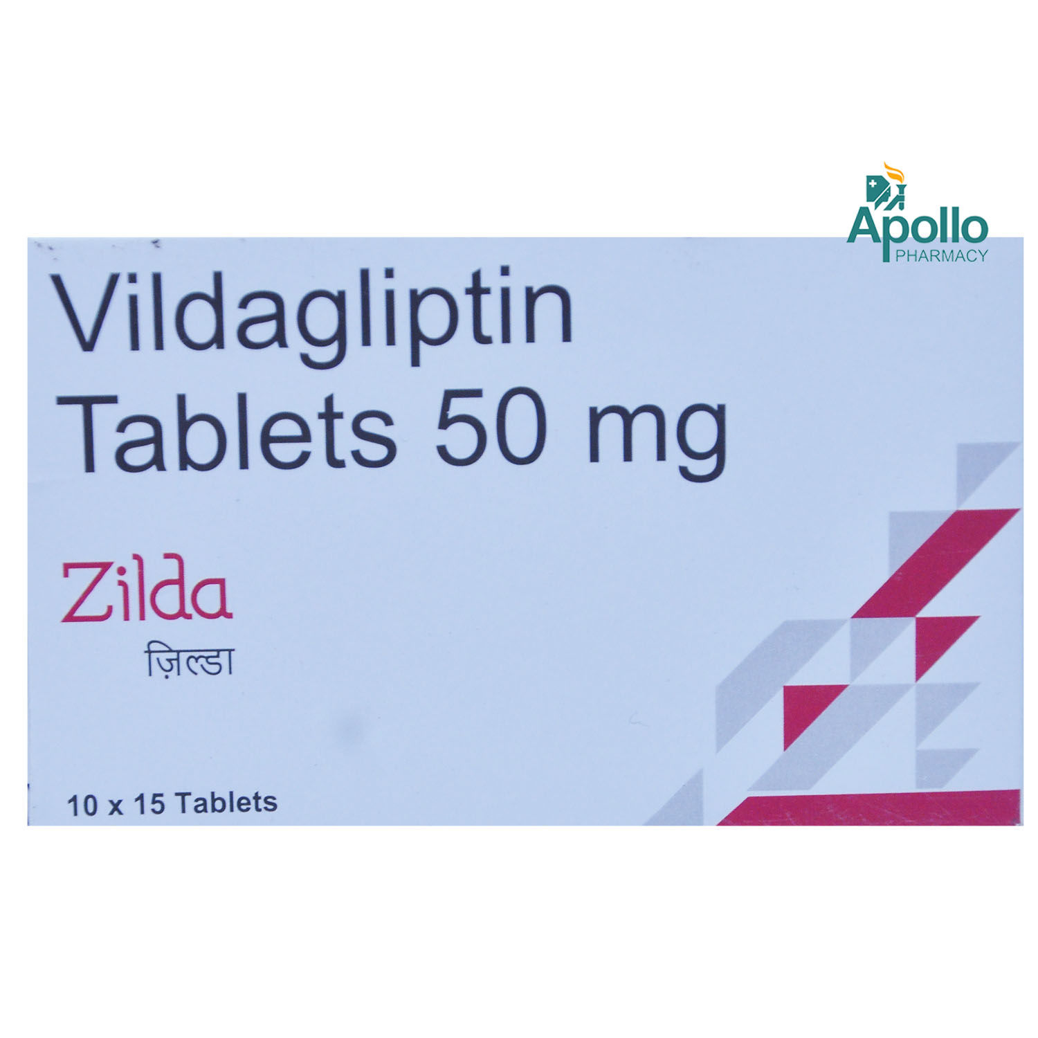 Buy Zilda 50 Tablet 15's Online