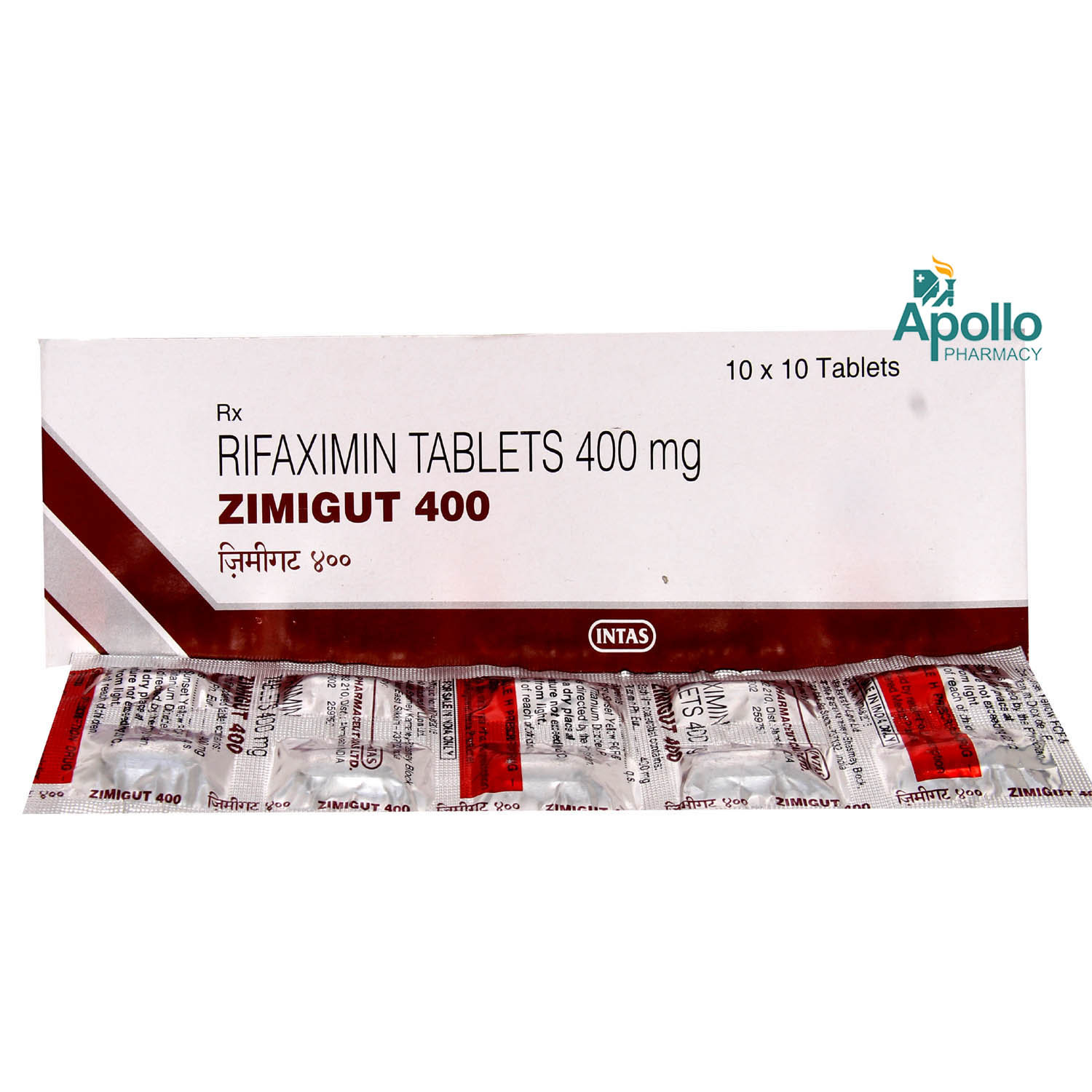 Zimigut 400 Tablet 10's, Pack of 10 TabletS Zimigut 400 Tablet 10's, Pack of 10 TabletS