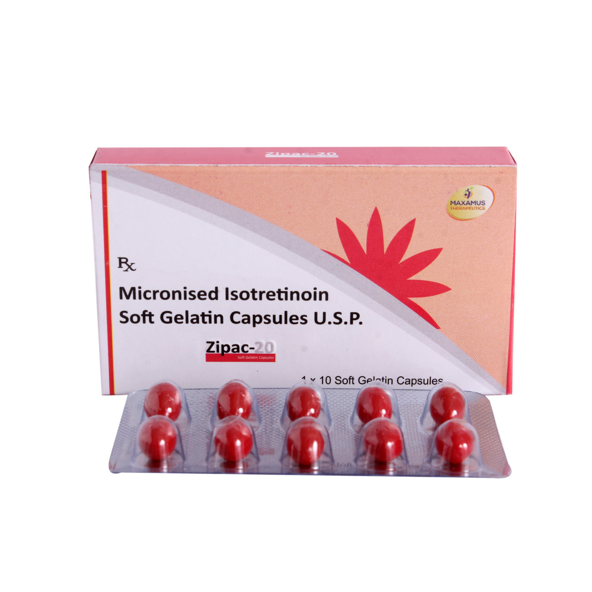 Zipac 20 Capsule 10's, Pack of 10 CAPSULES Zipac 20 Capsule 10's, Pack of 10 CAPSULES