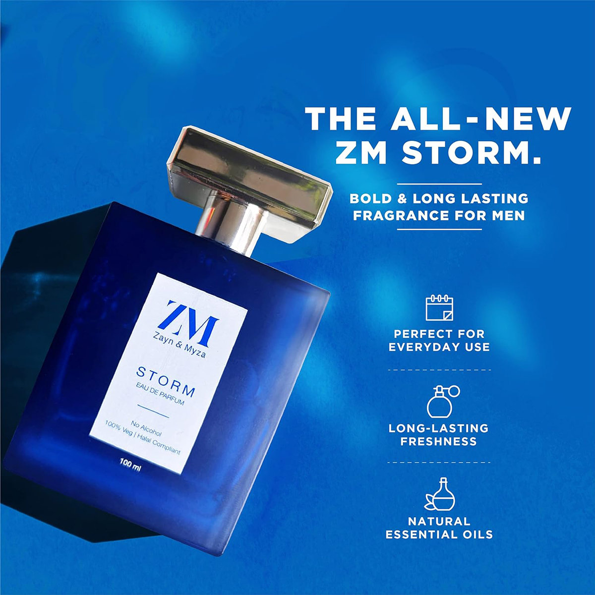 ZM Storm Eau De Parfume, 100 ml, Pack of 1 ZM Storm Eau De Parfume, 100 ml, Pack of 1