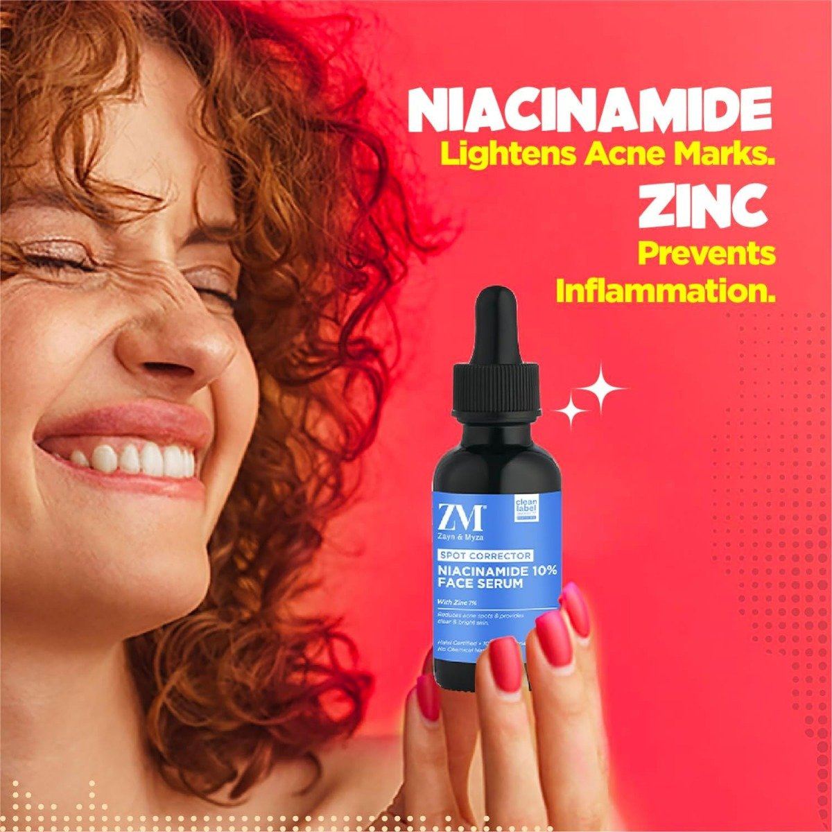 ZM Spot Corrector Niacinamide 10% Face Serum, 30 ml, Pack of 1 ZM Spot Corrector Niacinamide 10% Face Serum, 30 ml, Pack of 1