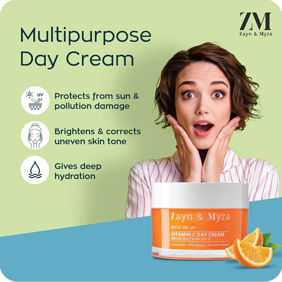 ZM Vitamin C SPF15 Day Cream, 50 gm, Pack of 1 ZM Vitamin C SPF15 Day Cream, 50 gm, Pack of 1