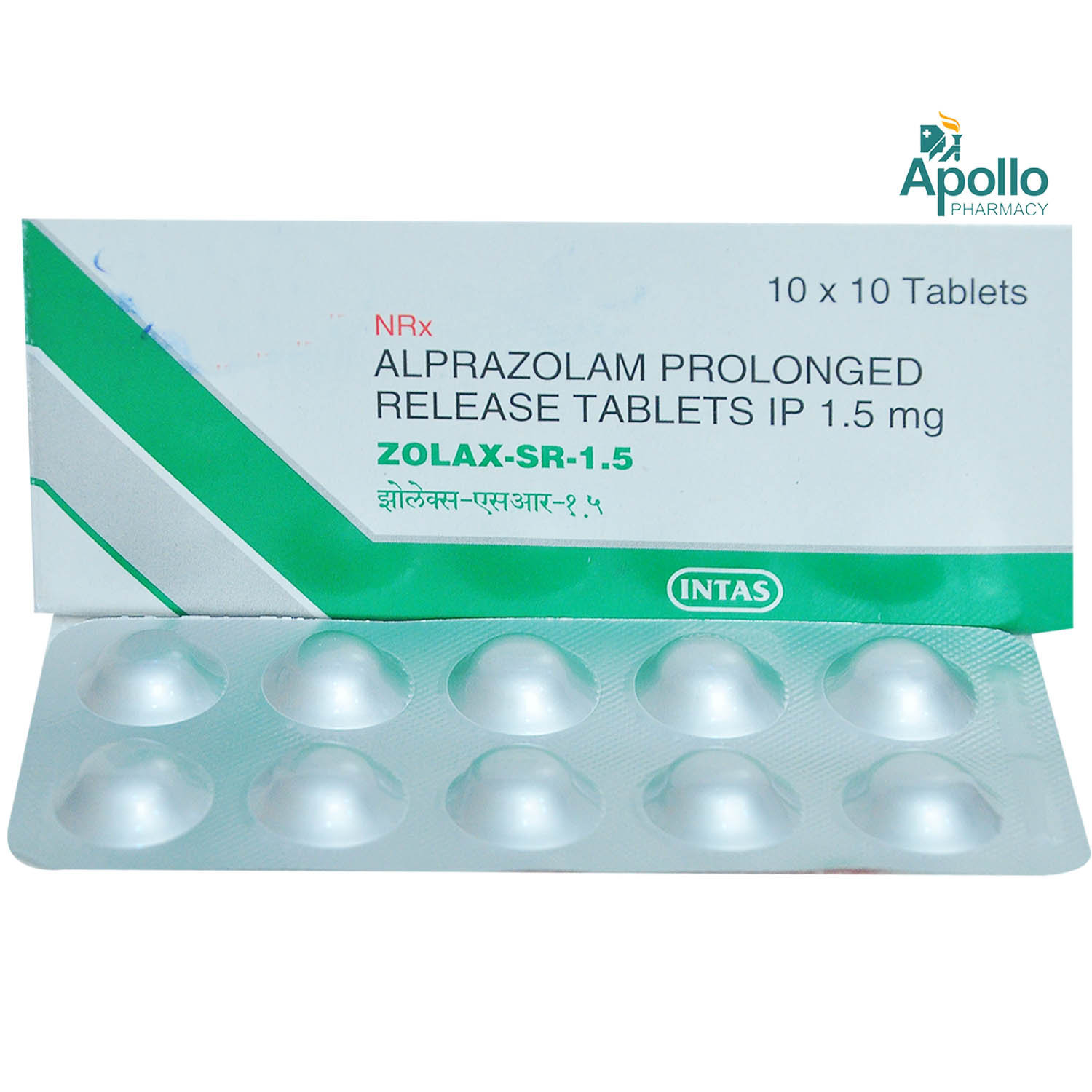 Zolax-SR 1.5 Tablet 10's, Pack of 10 TABLETS Zolax-SR 1.5 Tablet 10's, Pack of 10 TABLETS