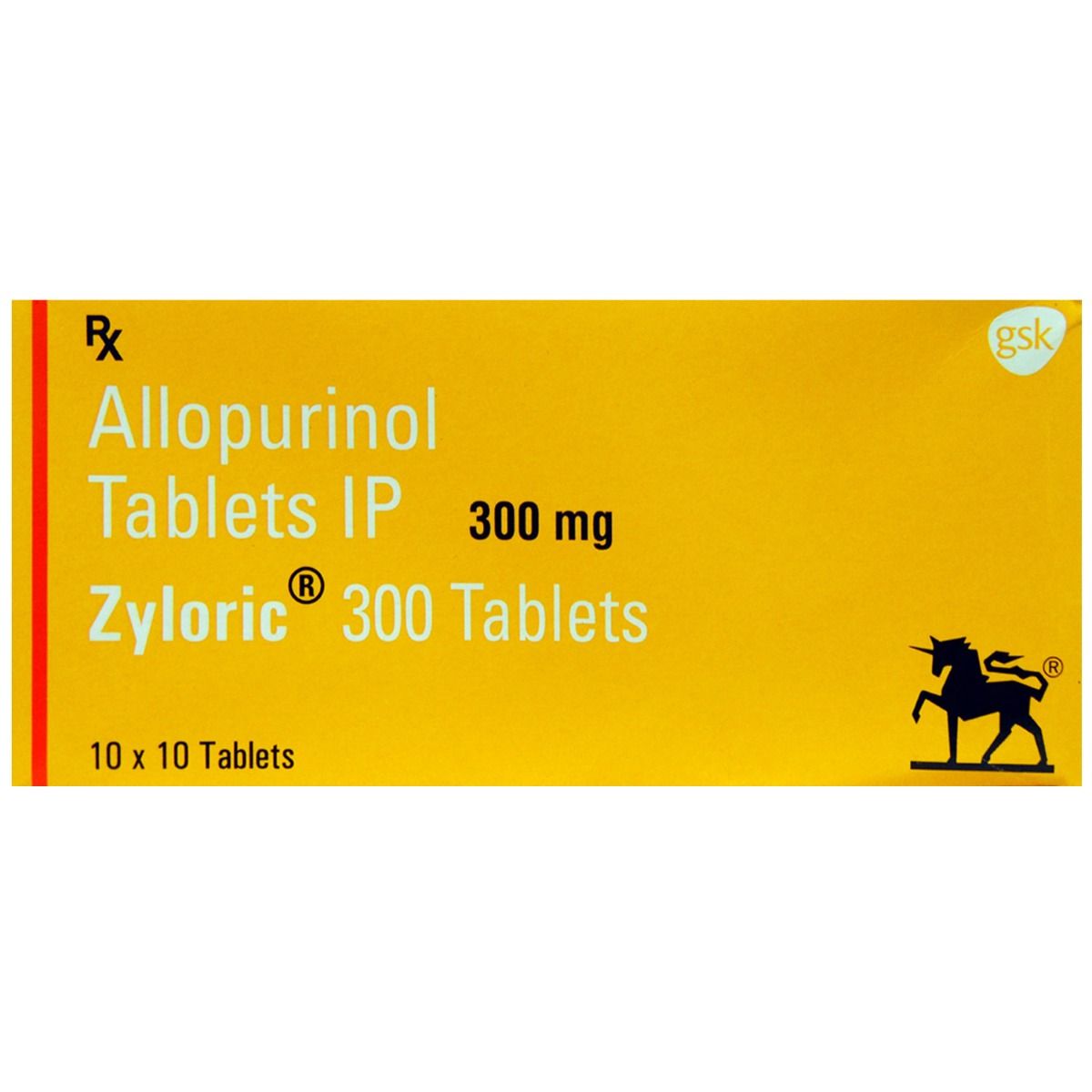 Buy Zyloric 300 Tablet 10's Online