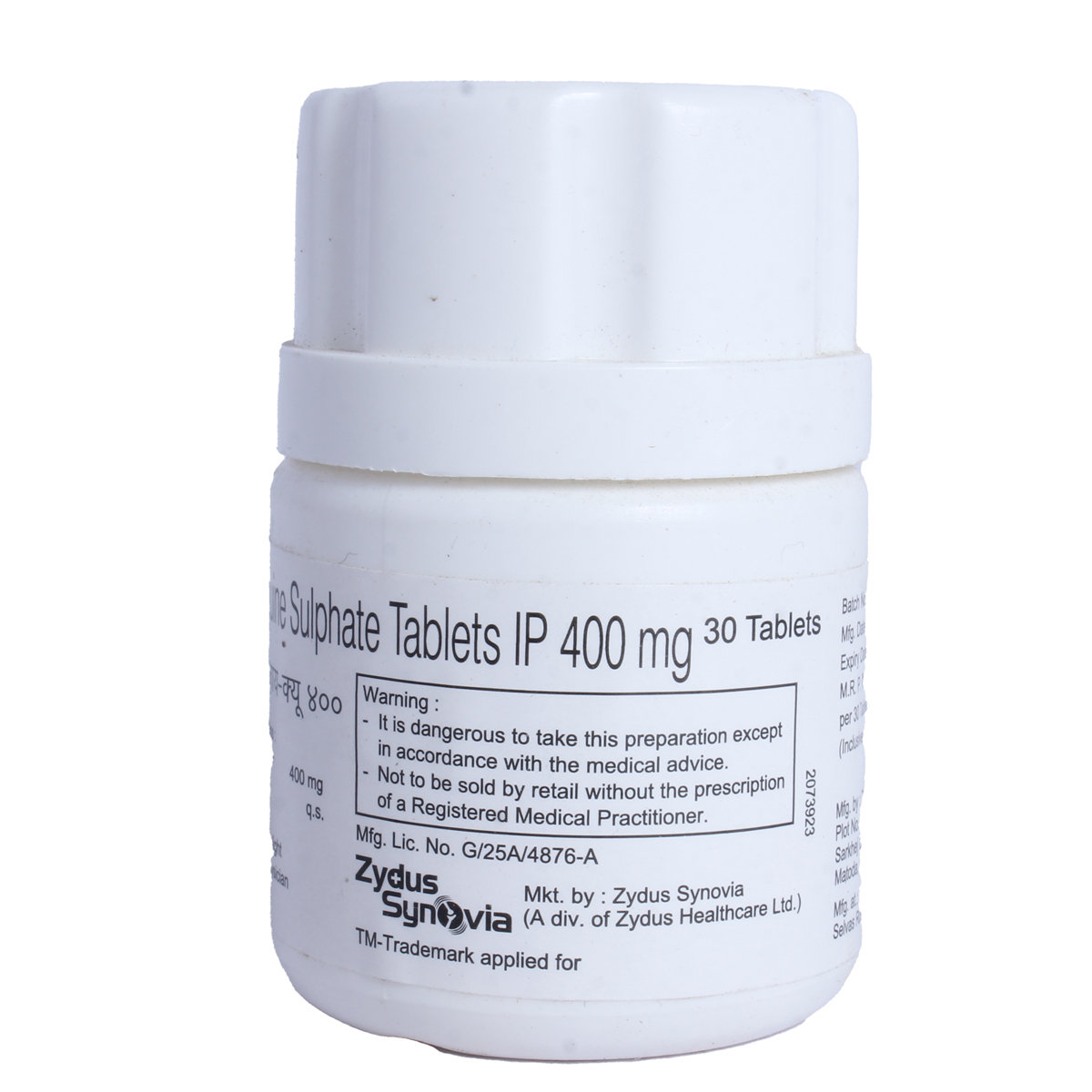 Zy-Q 400 Tablet 30's, Pack of 30 TabletS Zy-Q 400 Tablet 30's, Pack of 30 TabletS