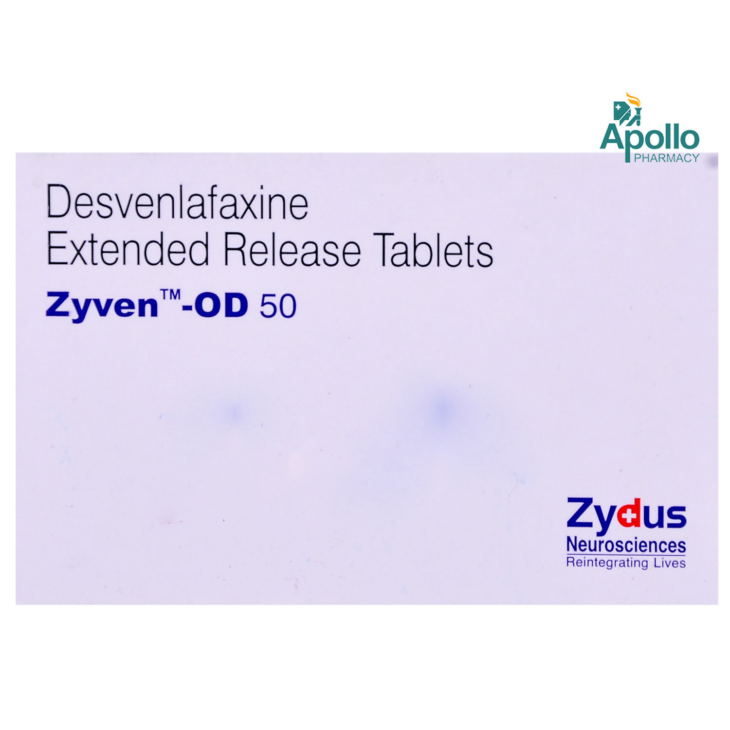 ZYVEN OD 50MG TABLET, Pack of 10 TABLETS ZYVEN OD 50MG TABLET, Pack of 10 TABLETS