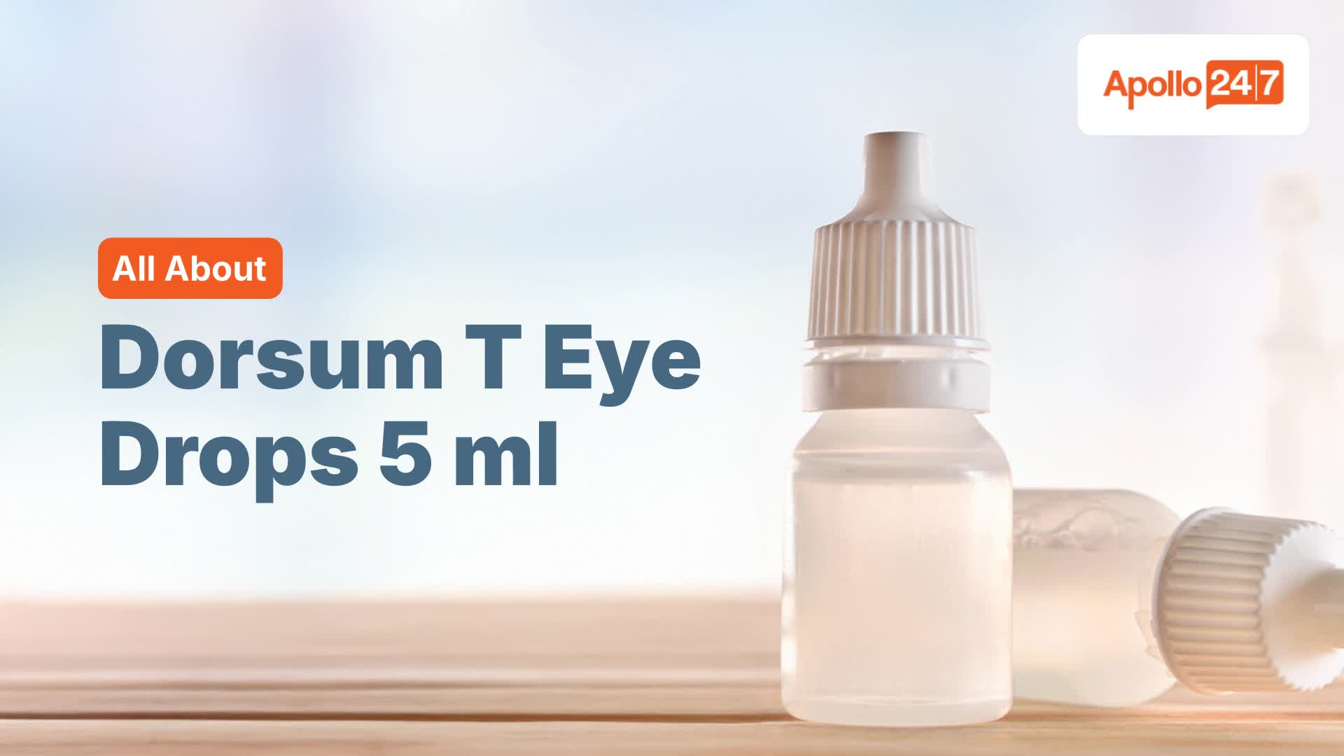 Undertanding Dorsun T Eye Drops 5 ml