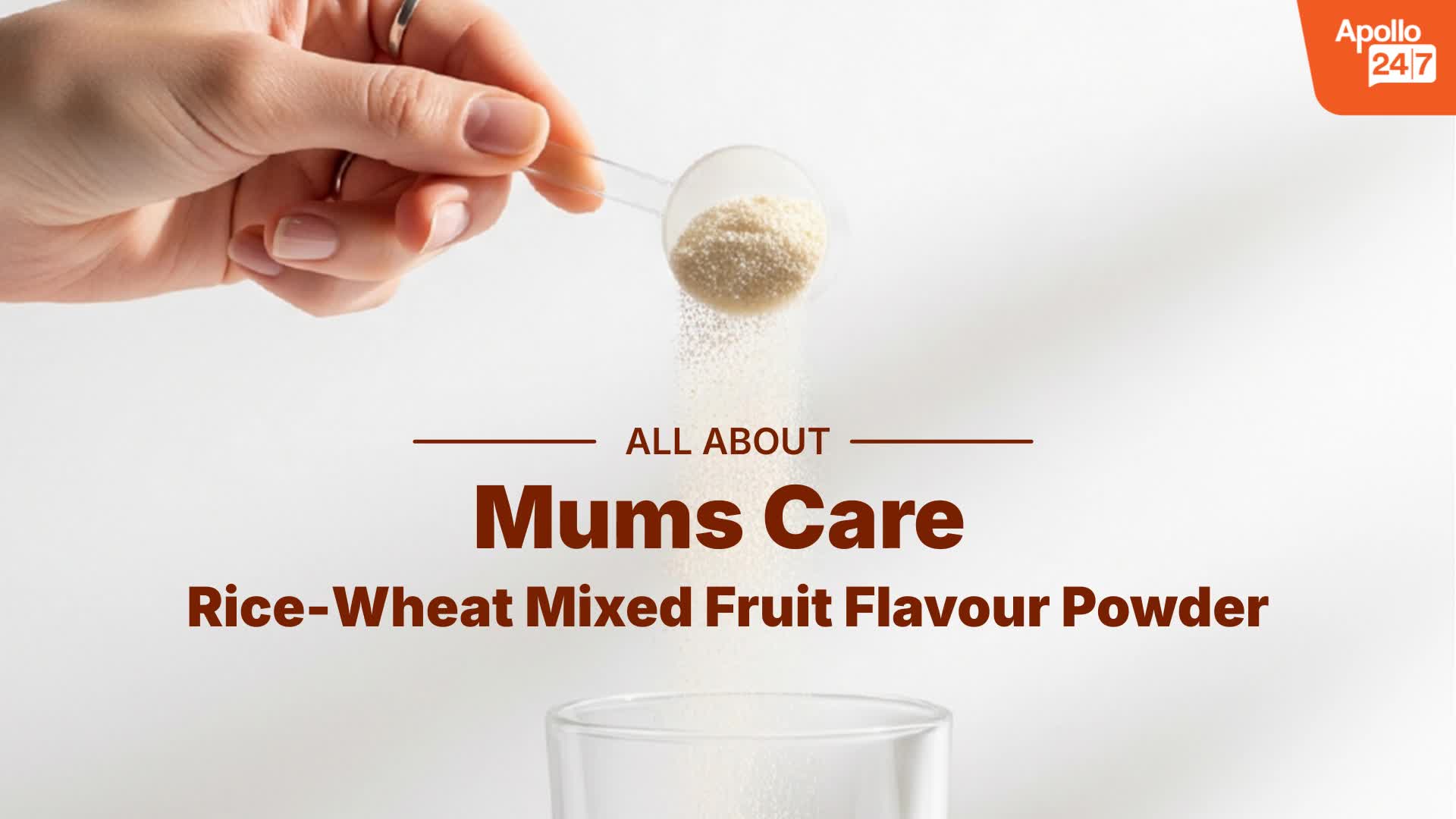 Mums Care Rice-Wheat Mixed Fruit Flavour Powder 400 gm Video Guide ...